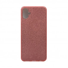 Чехол накладка Блеск Samsung A05 розовый