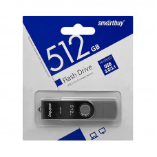 USB 512GB Smartbuy Twist Dual серый Type-C/Type-A