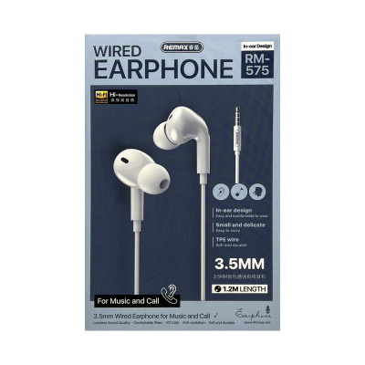 Наушники MP3 Remax RM-575 белый оптом по низким ценам!
