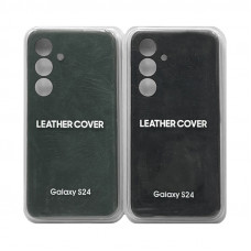 Чехол накладка Samsung LEATHER S24