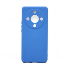 Чехол накладка Silicone Case Huawei Honor X9B темно-синий