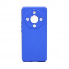 Чехол накладка Silicone Case Huawei Honor X9B синий