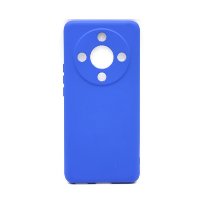 Чехол накладка Silicone Case Huawei Honor X9B синий оптом по низким ценам!