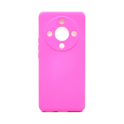 Чехол накладка Silicone Case Huawei Honor X9B фуксия оптом по низким ценам!