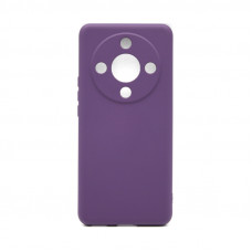 Чехол накладка Silicone Case Huawei Honor X9B фиолетовый