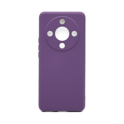 Чехол накладка Silicone Case Huawei Honor X9B фиолетовый оптом по низким ценам!