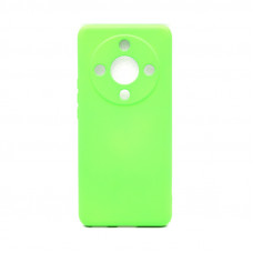 Чехол накладка Silicone Case Huawei Honor X9B зеленый