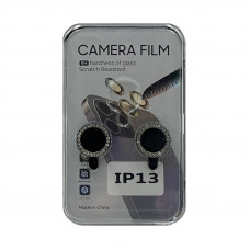 Защитное стекло на камеру iPhone 13 Camera Film со стразами