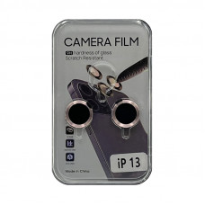 Защитное стекло на камеру iPhone 13 Camera Film розовое золото