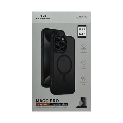 Чехол накладка iPhone 15 KEEPHONE Magsafe MAGO Pro оптом по низким ценам!