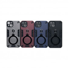 Чехол накладка SPGEN Iphone 15 плотный с кольцом
