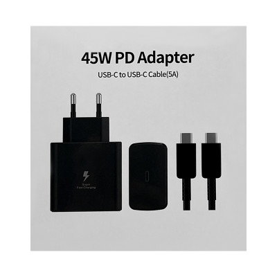 СЗУ Блок Type-C 45W AAA + кабель Type-C Type-C оптом по низким ценам!