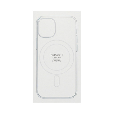 Чехол Magsafe iPhone 11 Clear case прозрачный оптом по низким ценам!