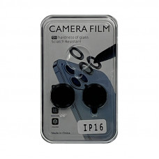 Защитное стекло на камеру iPhone 16/16Plus Camera Film черный