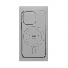 Чехол Magsafe iPhone 16 Pro Clear case Magnetic прозрачный