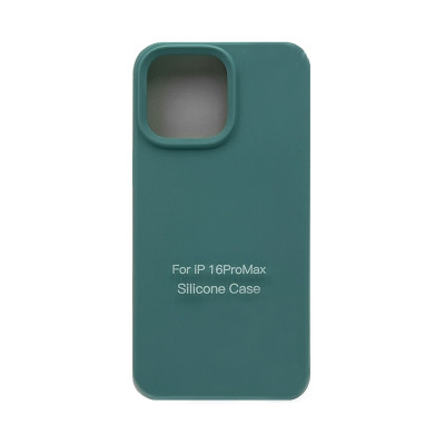 Чехол накладка Silicone Case (без лого) iPhone 16 Pro Max бирюзовый оптом по низким ценам!