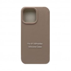 Чехол накладка Silicone Case (без лого) iPhone 16 Pro Max пудра