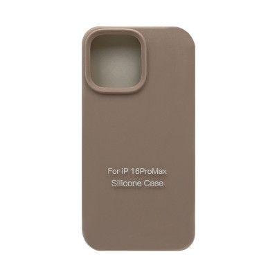 Чехол накладка Silicone Case (без лого) iPhone 16 Pro Max пудра оптом по низким ценам!