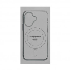 Чехол Magsafe iPhone 16 Plus Clear case прозрачный
