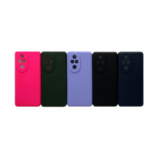 Чехол накладка Huawei Honor 200Pro матовая с бархатом внутри