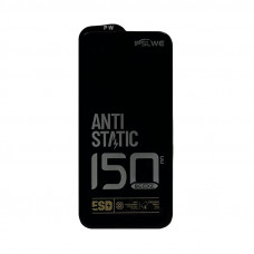 Защитное стекло Anti-Static 150 iPhone 16 Plus черный техпак