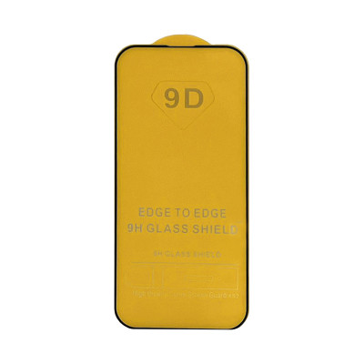 Защитное стекло 9D iPhone 16 Pro черный техпак оптом по низким ценам!