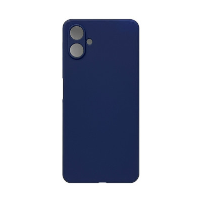 Чехол накладка Silicone Case Samsung A06 темно-синий оптом по низким ценам!