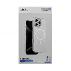 Чехол накладка iPhone 16 Pro KEEPHONE Magsafe X-CRYSTAL