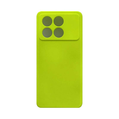 Чехол накладка Silicone Case Xiaomi Poco X6 Pro ярко-зеленый оптом по низким ценам!