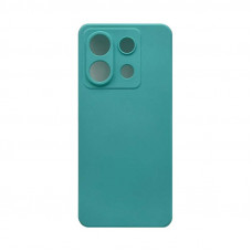 Чехол накладка Silicone Case Xiaomi Poco X6 бирюзовый