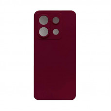 Чехол накладка Silicone Case Xiaomi Poco X6 бордовый