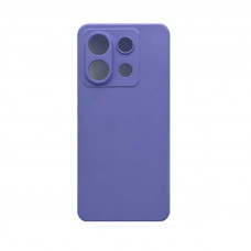 Чехол накладка Silicone Case Xiaomi Poco X6 сиреневый