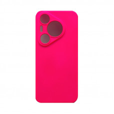 Чехол накладка Silicone Case Huawei Honor Pura 70 Pro фуксия