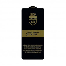 Защитное стекло 6D Anti-Static Xiaomi Redmi Note 10Pro/Note11/Sam A71/A72/A73 черный техпак