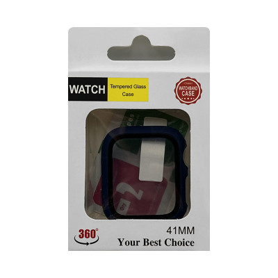 Чехол на часы Apple Watch 41mm темно-синий оптом по низким ценам!