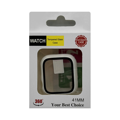 Чехол на часы Apple Watch 41mm белый оптом по низким ценам!