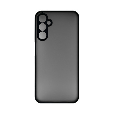 Чехол накладка Samsung A24 прозрачно-матовый с цветными кнопками оптом по низким ценам!