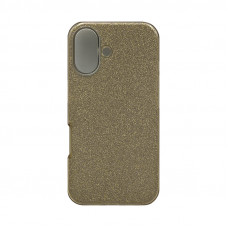 Чехол накладка блеск  iPhone 16 золото