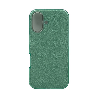 Чехол накладка блеск iPhone 16 зеленый оптом по низким ценам!