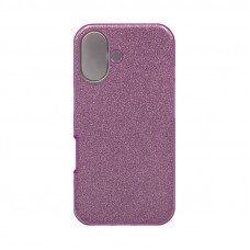 Чехол накладка блеск iPhone 16 сирень