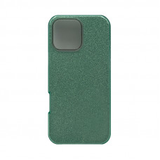 Чехол накладка блеск iPhone 16 Pro Max зеленый