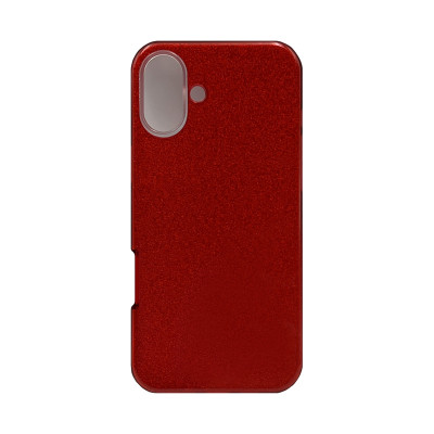Чехол накладка блеск iPhone 16 Plus красный оптом по низким ценам!