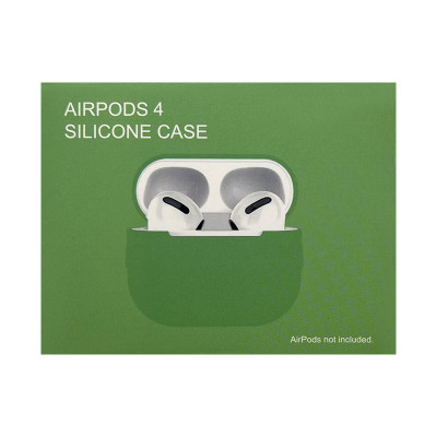 Чехол силикон AirPods 4 с карабином мятный оптом по низким ценам!
