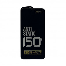Защитное стекло 6D Anti-Static iPhone 11/ XR черный техпак