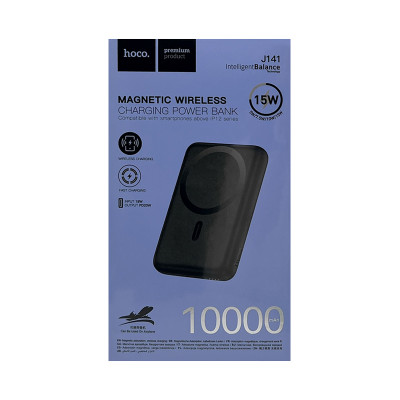 Внешний аккумулятор Hoco 10000 J141 черный 15W оптом по низким ценам!