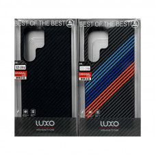 Чехол накладка Samsung S23 Ultra LUXO карбон