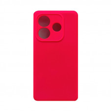Чехол накладка Silicone Case Xiaomi Note 14 фуксия