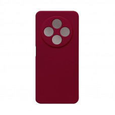 Чехол накладка Silicone Case Xiaomi Redmi 14C бордо