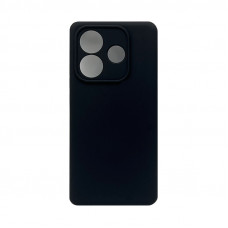 Чехол накладка Silicone Case Xiaomi Note 14 4G черный