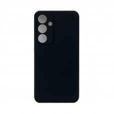 Чехол накладка Silicone Case Samsung S24FE черный